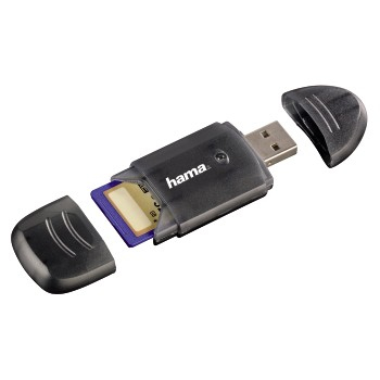 Hama 114731 card reader USB 2.0 Black – image 2