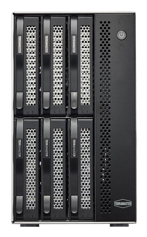 TerraMaster D6-320 array di dischi Desktop Nero
