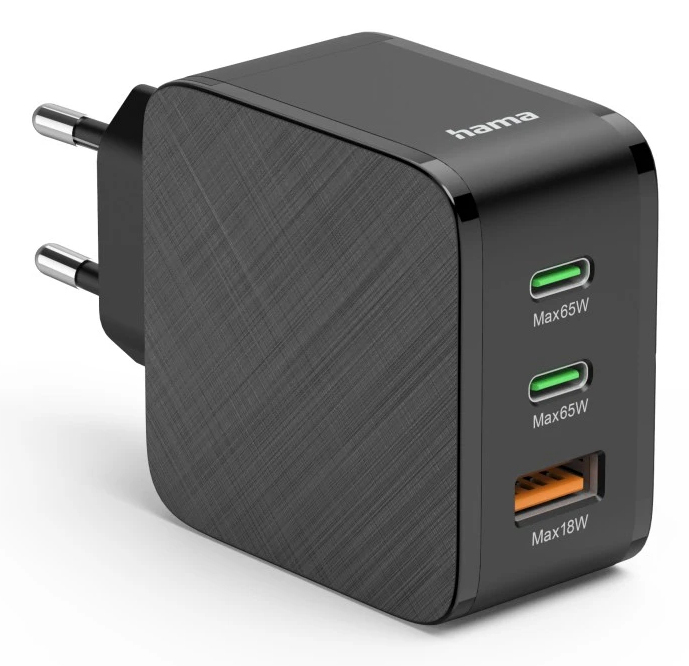Hama 00201961 mobile device charger Headset, Laptop, Power bank, Smartphone, Tablet Black AC Fast charging Indoor – image 2