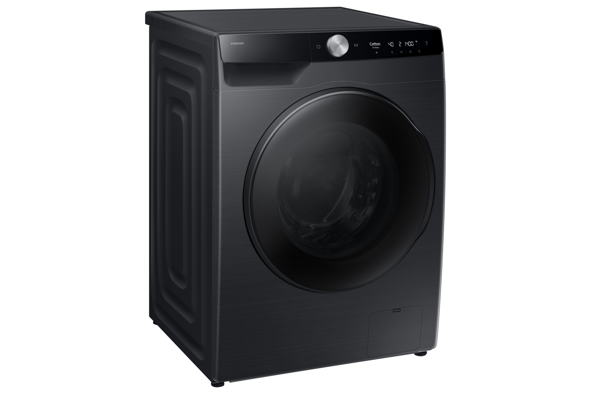 Samsung WD1EDG6B85BB washer dryer Freestanding Front-load Black – image 2