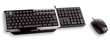 Cherry INITIAL Desktop Corded Keyboard + Mouse