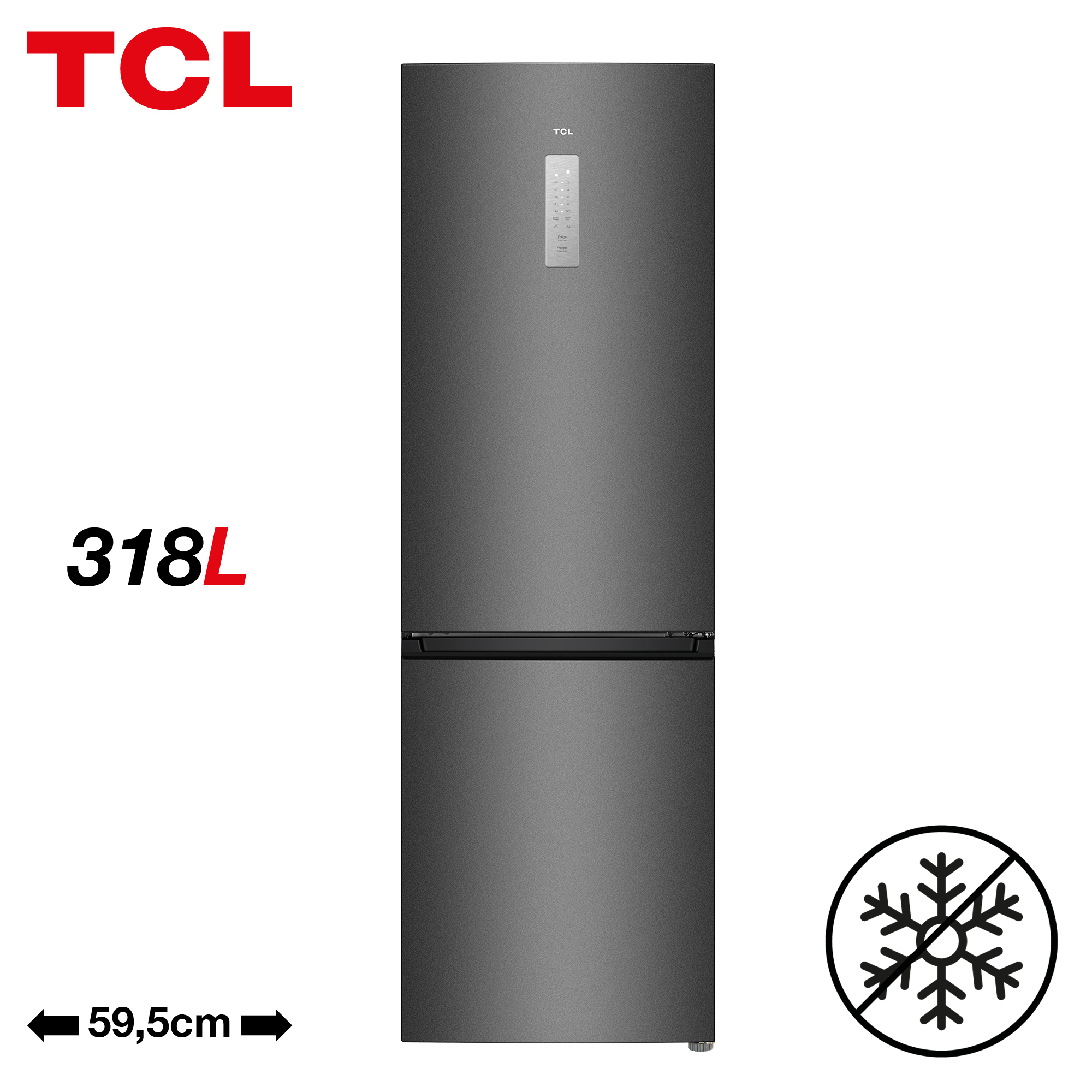 TCL RP318BXE0UK fridge-freezer Freestanding – image 7
