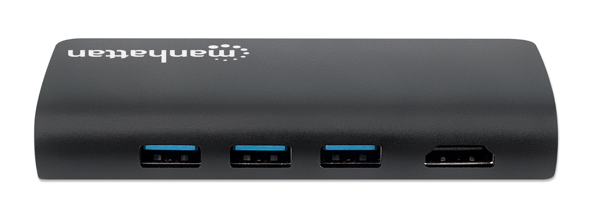 Manhattan USB-C Dock/Hub with Card Reader, Ports (x5): Ethernet, USB-A (3) and USB-C, 5 Gbps (USB 3.2 Gen1 aka USB 3.0), With Power Delivery (100W) to USB-C Por – image 4