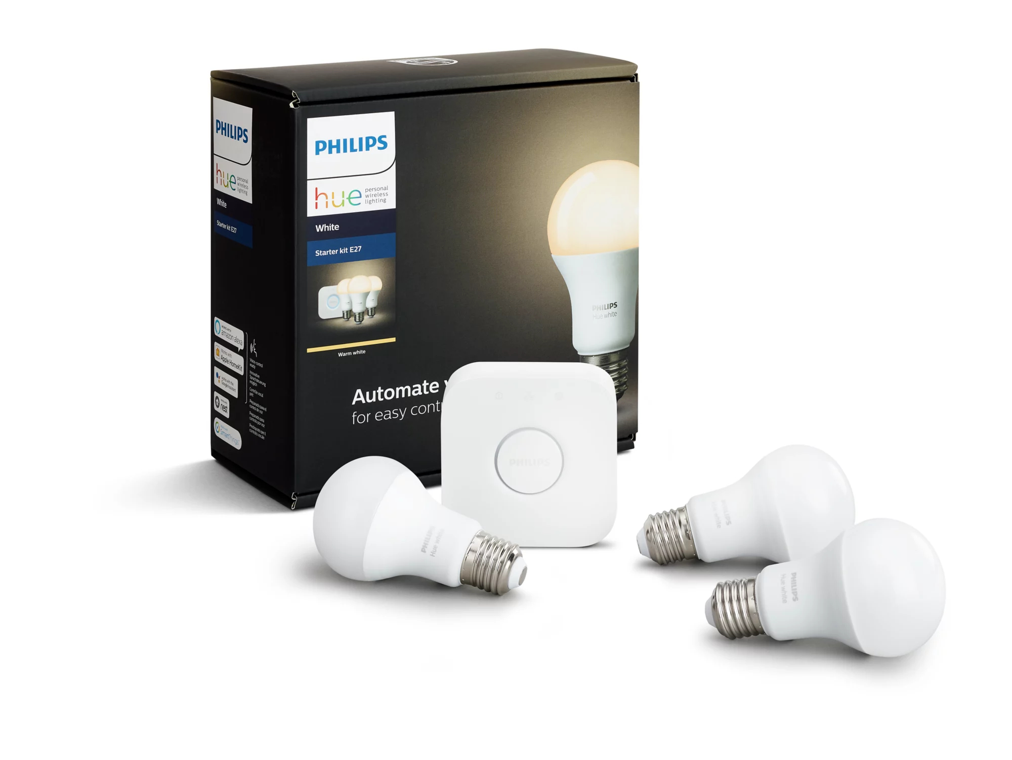 Philips by Signify Philips Hue White 8718699630263 smart lighting Smart lighting kit Bluetooth/Zigbee – image 1