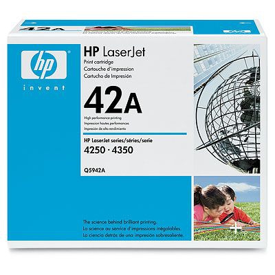 HP 42A toner cartridge 1 pc(s) Original Black