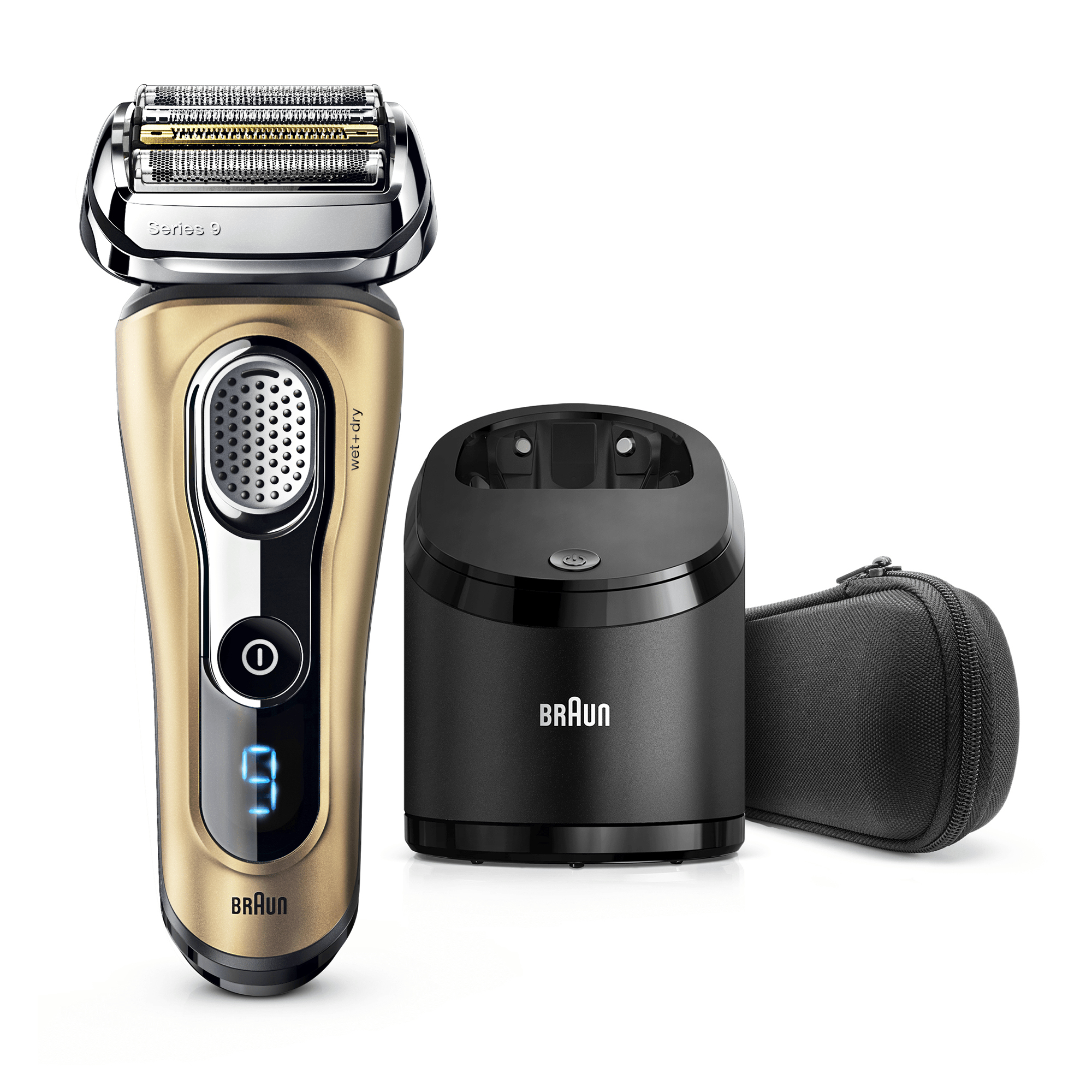 Braun Series 9 9299cc Electric Shaver for Men, Clean&Charge Station and Travel Case – image 7