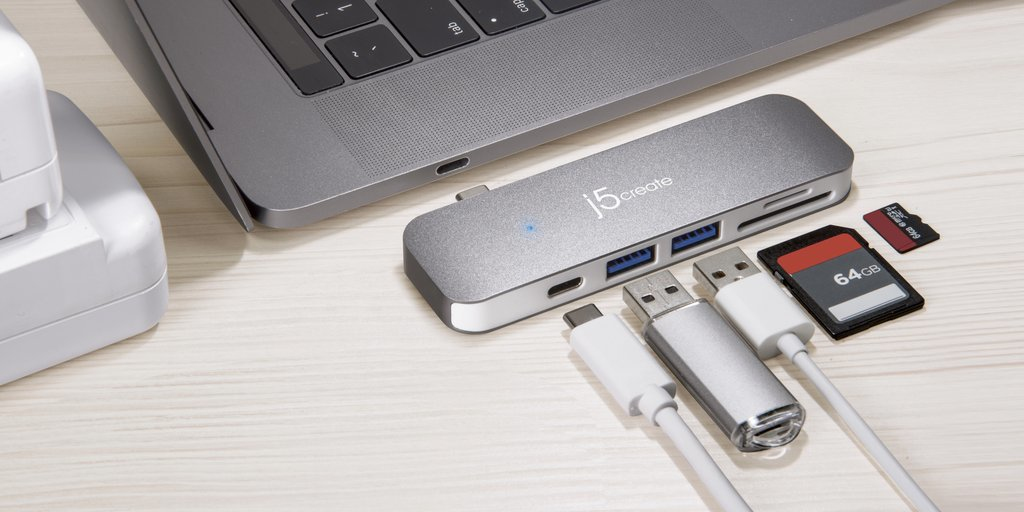 j5create JCD388 laptop dock/port replicator USB 3.2 Gen 1 (3.1 Gen 1) Type-C Grey – image 4