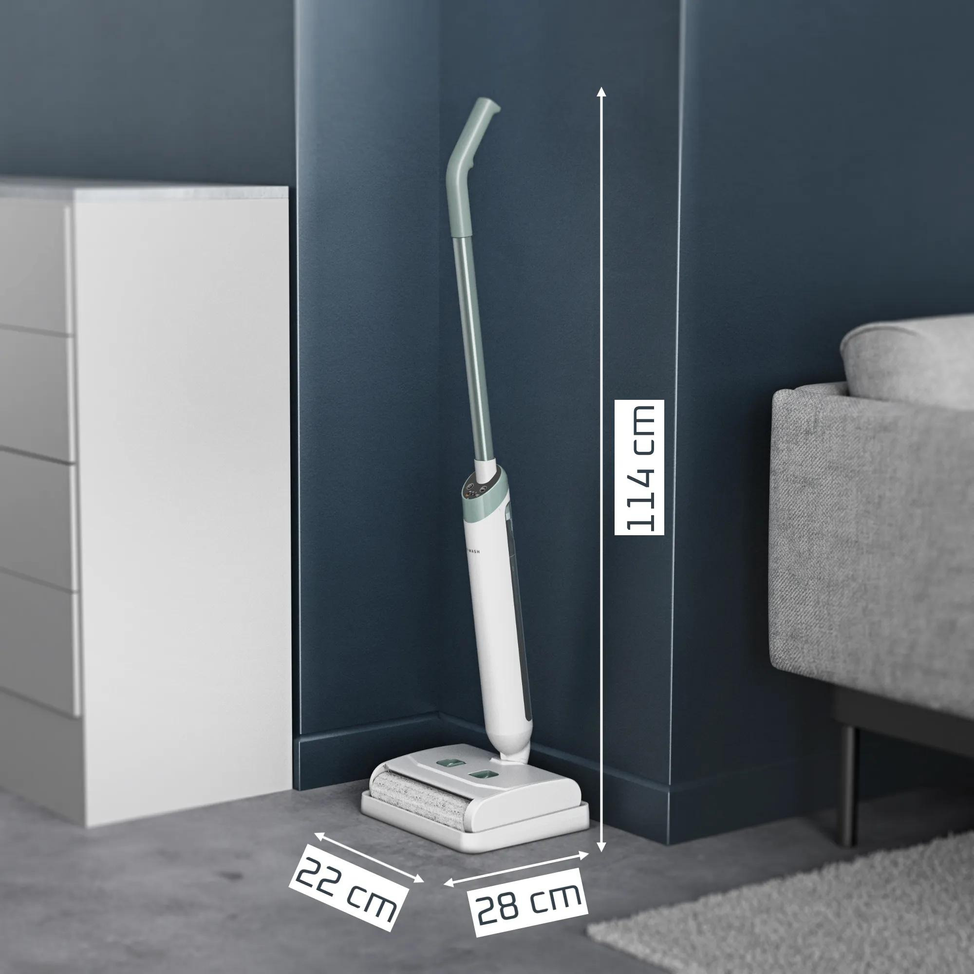 Rowenta GZ1032E0 stick vacuum/electric broom Electric mop Battery Dry&wet Bagless White – image 2