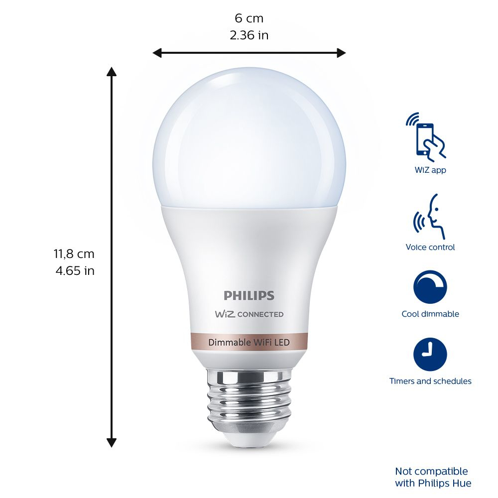 Philips by Signify Philips 046677555481 smart lighting Smart bulb Wi-Fi – image 6