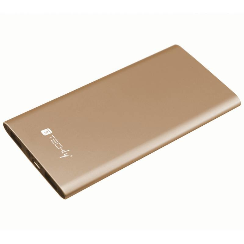 Techly Battery Charger Power Bank Slim Smartphone Tablet
