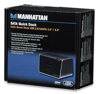 Manhattan 709088 laptop dock/port replicator Black – image 7