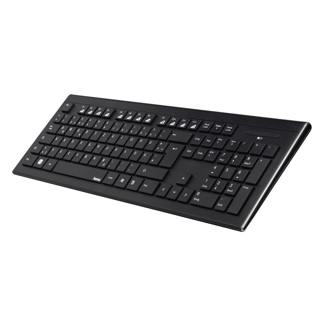 Hama 19182664 keyboard Mouse included Universal RF Wireless Black – image 2