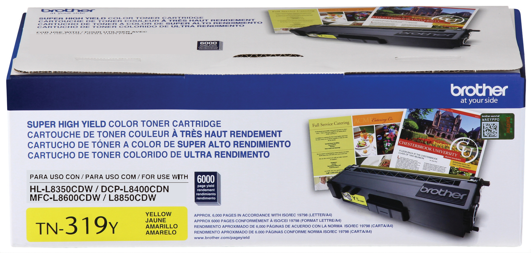 Brother TN-319Y toner cartridge 1 pc(s) Original Yellow