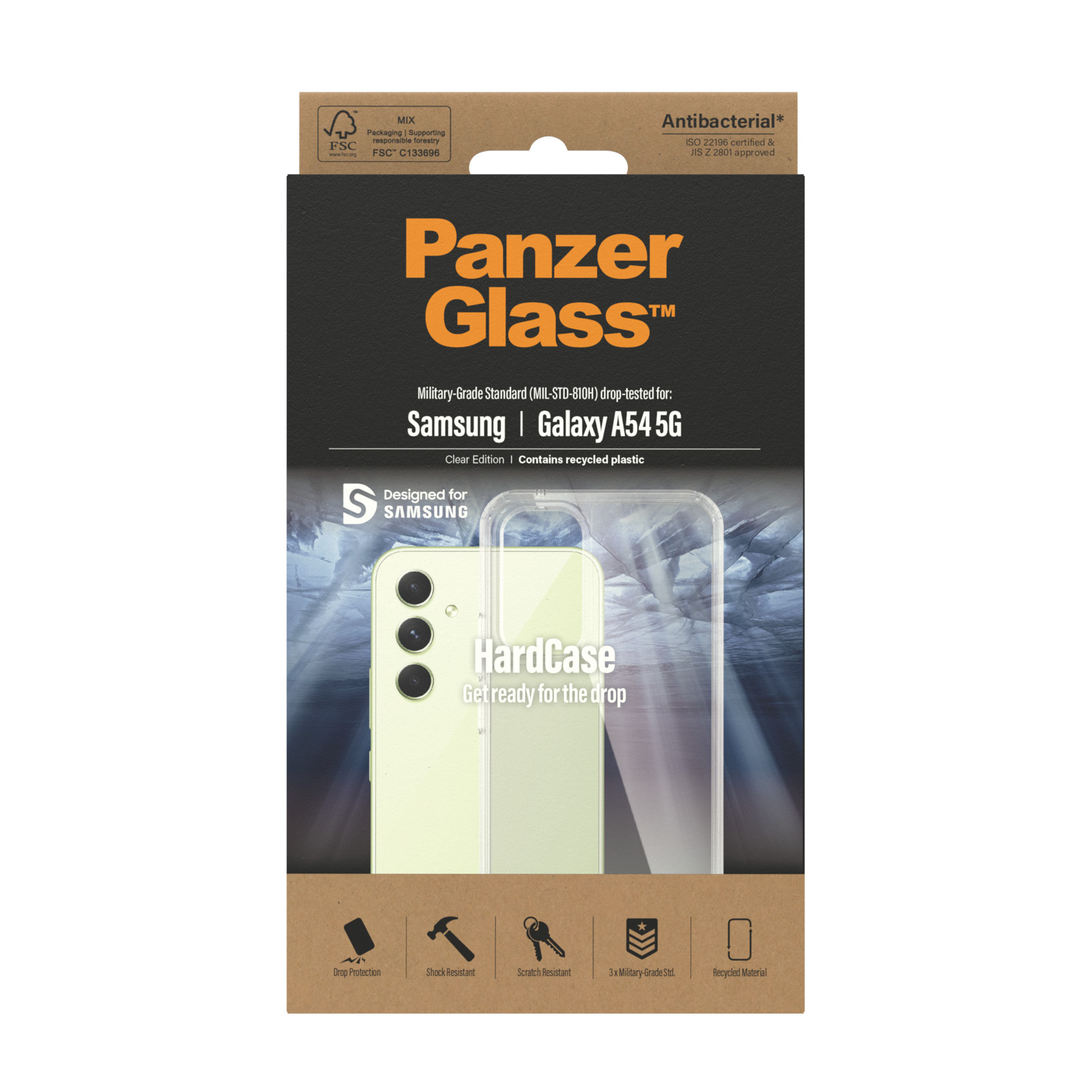 PanzerGlass® HardCase Transparent Samsung Galaxy A54 5G – image 3