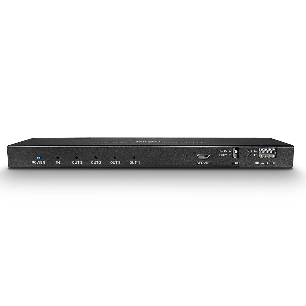 Lindy 4 Port HDMI 18G Splitter with Audio and Downscaling – image 2