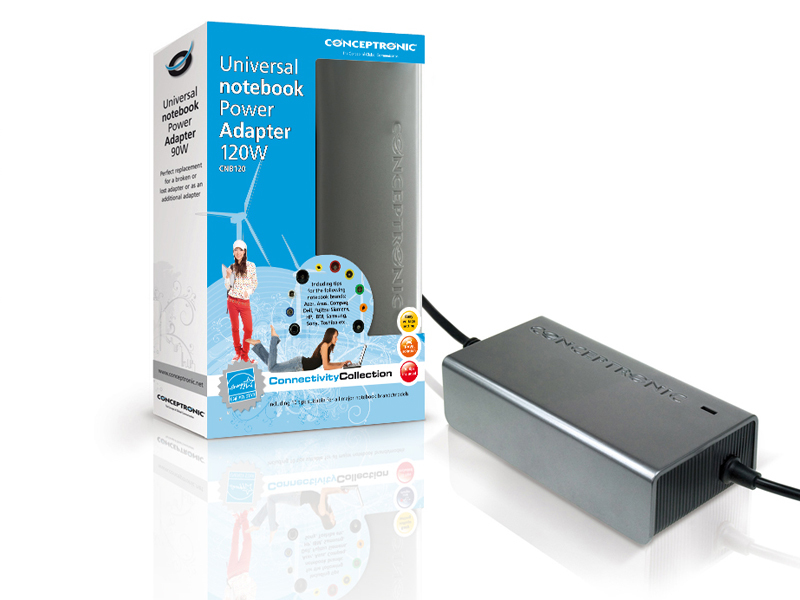 Conceptronic Universal Notebook Power Adapter – image 2