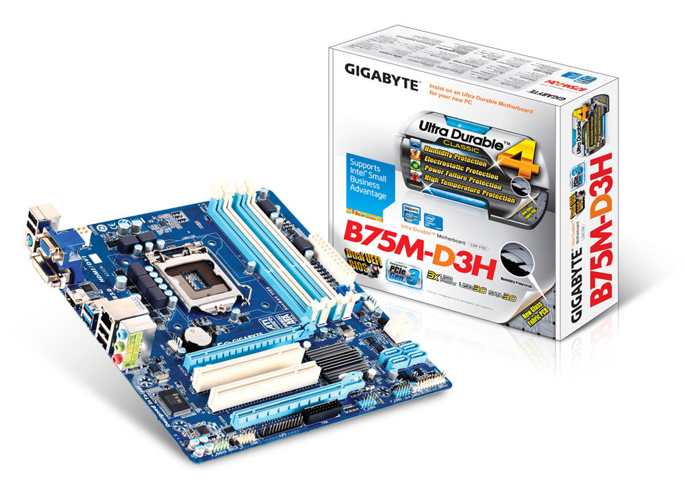 GIGABYTE GA-B75M-D3H Rev. 1.0 – image 4