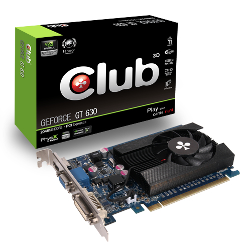 CLUB3D GeForce GT 630 2048MB DDR3 – image 3