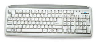 Manhattan 173223 keyboard QWERTY Beige