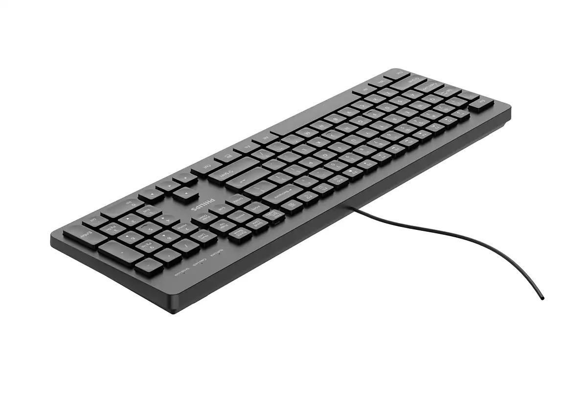 Philips 2000 series SPK6208B/78 keyboard Universal USB QWERTY Black – image 2