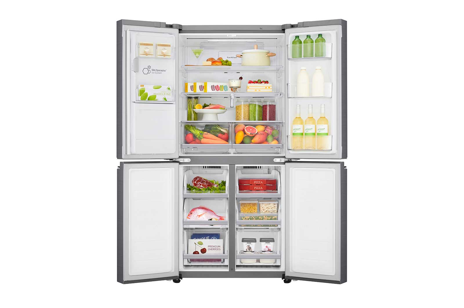 LG GML844PZKV side-by-side refrigerator Freestanding – image 2