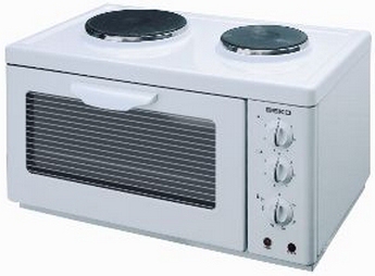 Beko BA1210ST cooker Tabletop cooker Electric Sealed plate White