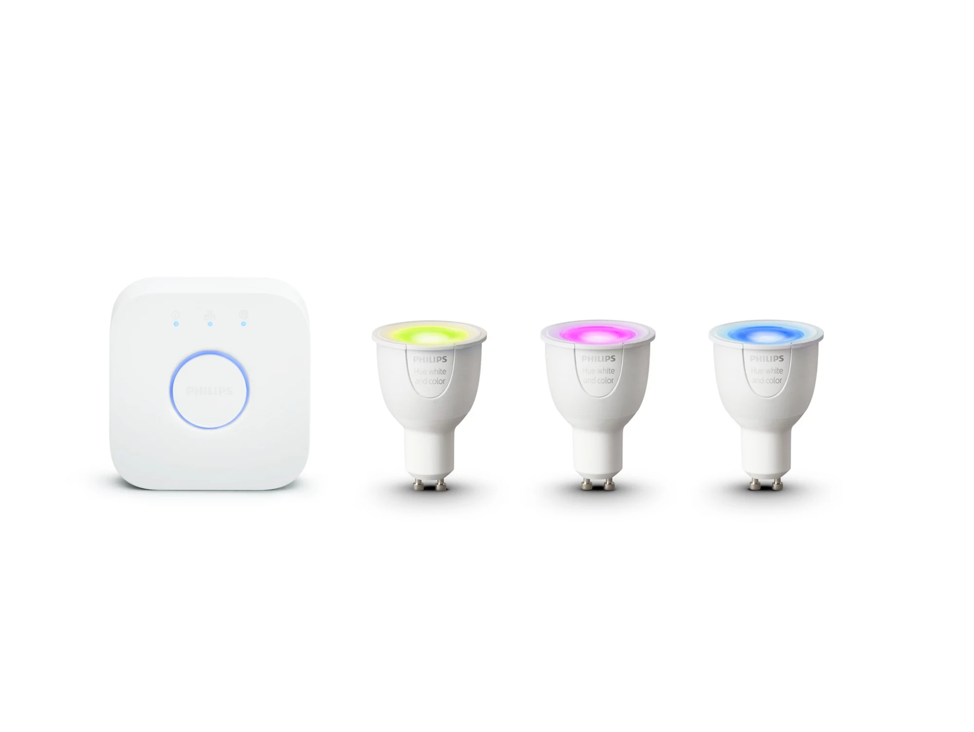 Philips by Signify Philips Hue White and colour ambience Starter kit GU10