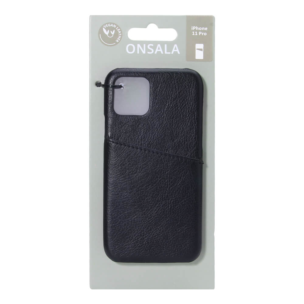 Onsala Mobilecover Black iPhone 11 Pro Creditcard Pocket – image 2