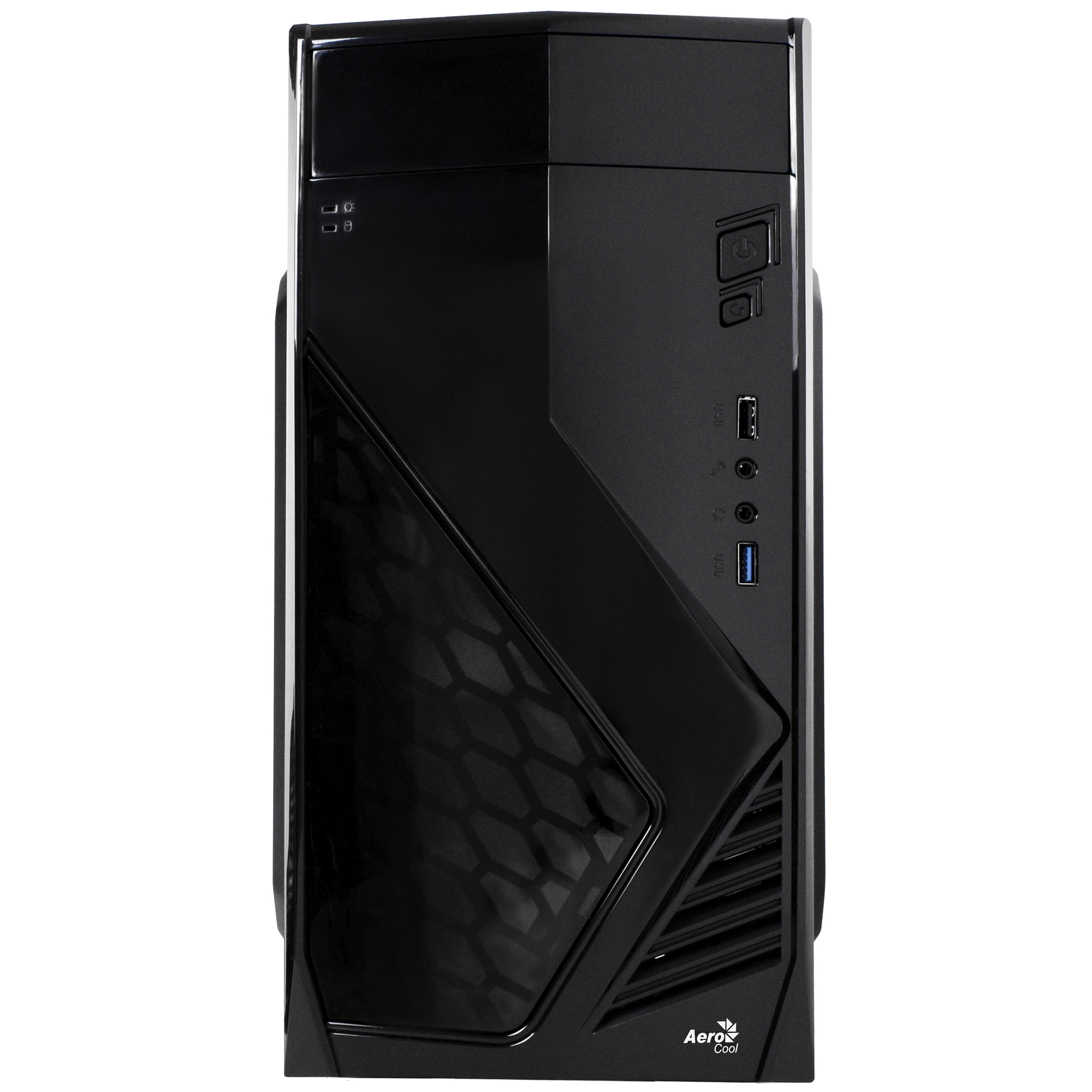 Aerocool CS102 computer case Midi Tower Black – image 3