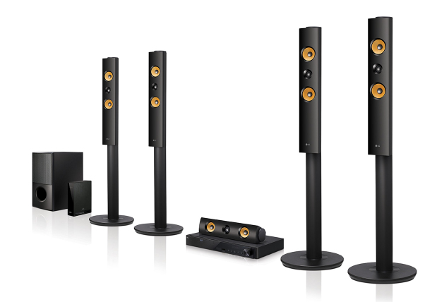 LG LHA855W home cinema system 5.1 channels – image 2