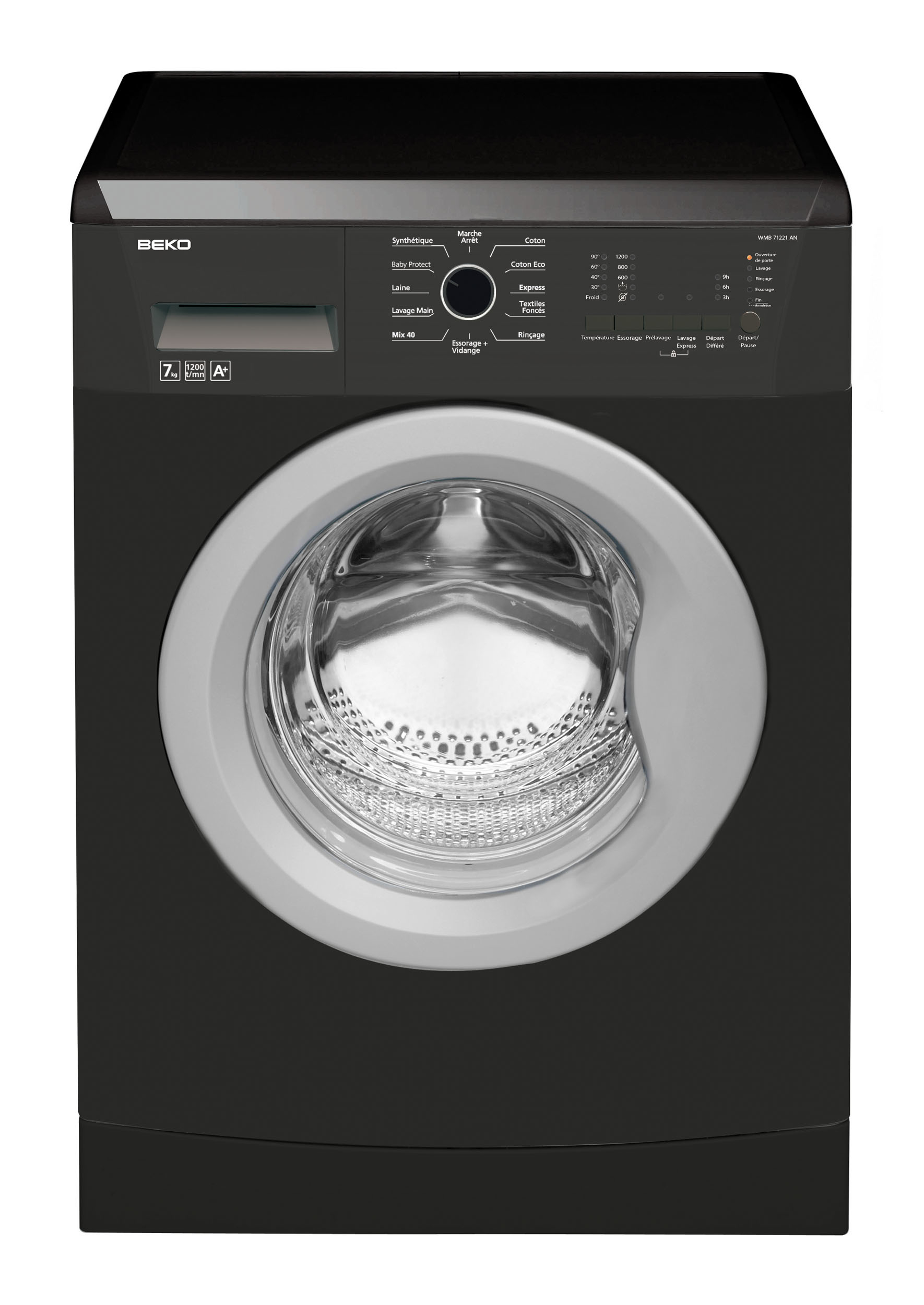 Beko WMB71221AN washing machine Front-load