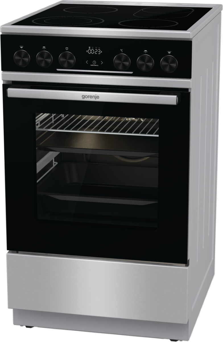 Gorenje 741016 cooker Freestanding cooker Electric Ceramic hob Stainless steel – image 7