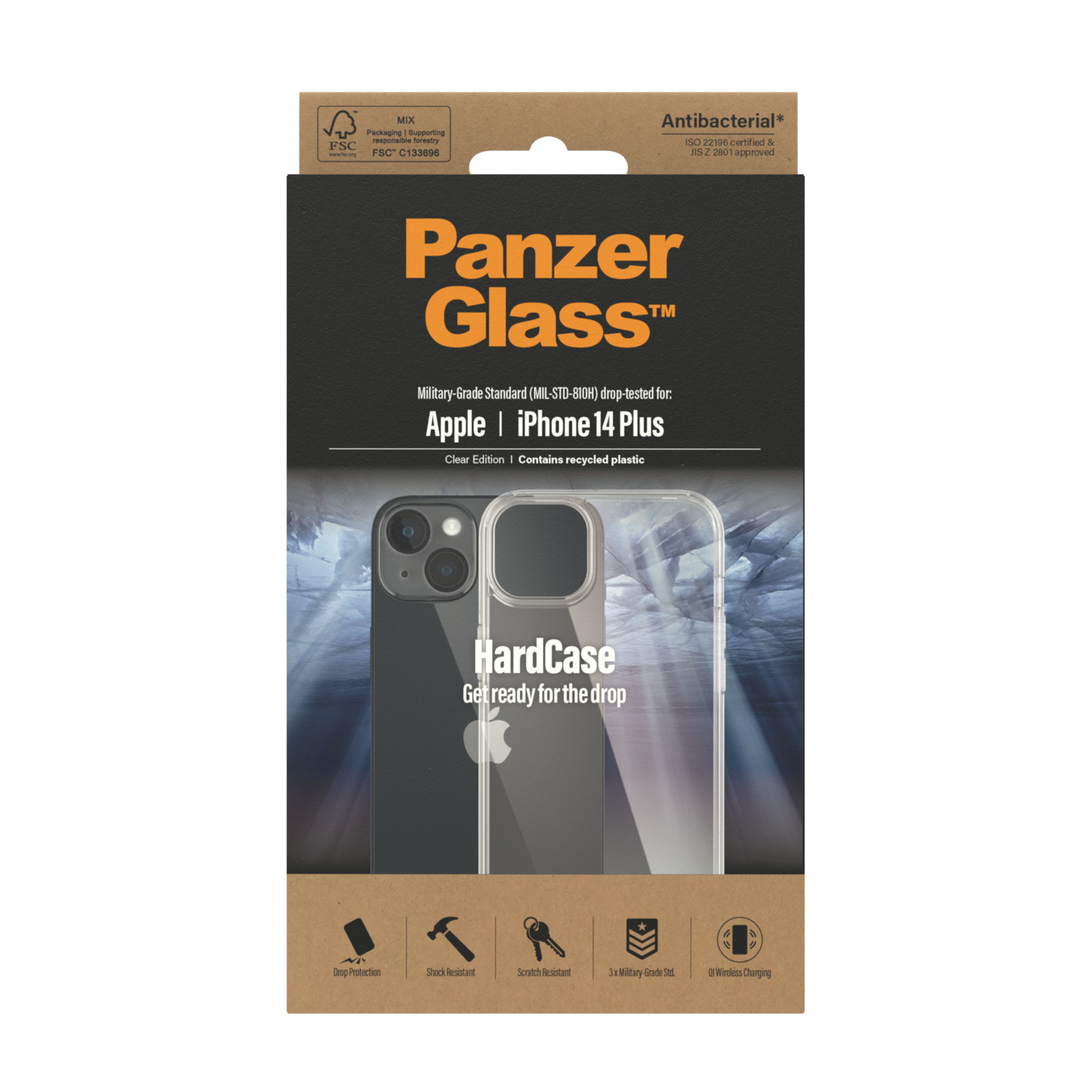 PanzerGlass® HardCase iPhone 14 Plus | Clear – image 3