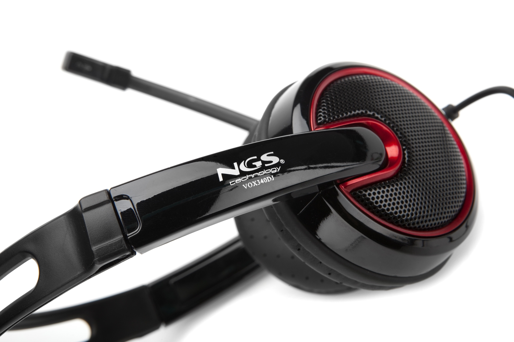 NGS Vox340dj Headset Wired Head-band Gaming Black – image 5