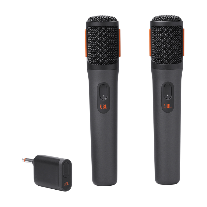KIT MICROFONI DOPPIO PARTYBOX WIRELESS NERO (JBLPBWIRELESSMIC)