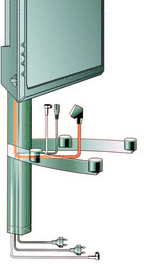 Vogel's EFW 2001 LCD/Plasma wall support – image 3