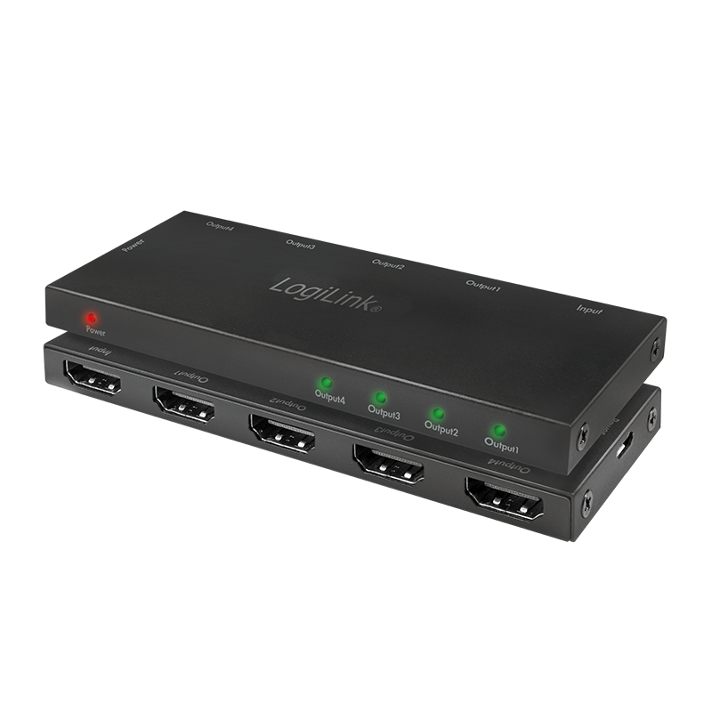 LogiLink CV0141 video splitter HDMI 4x HDMI – image 6
