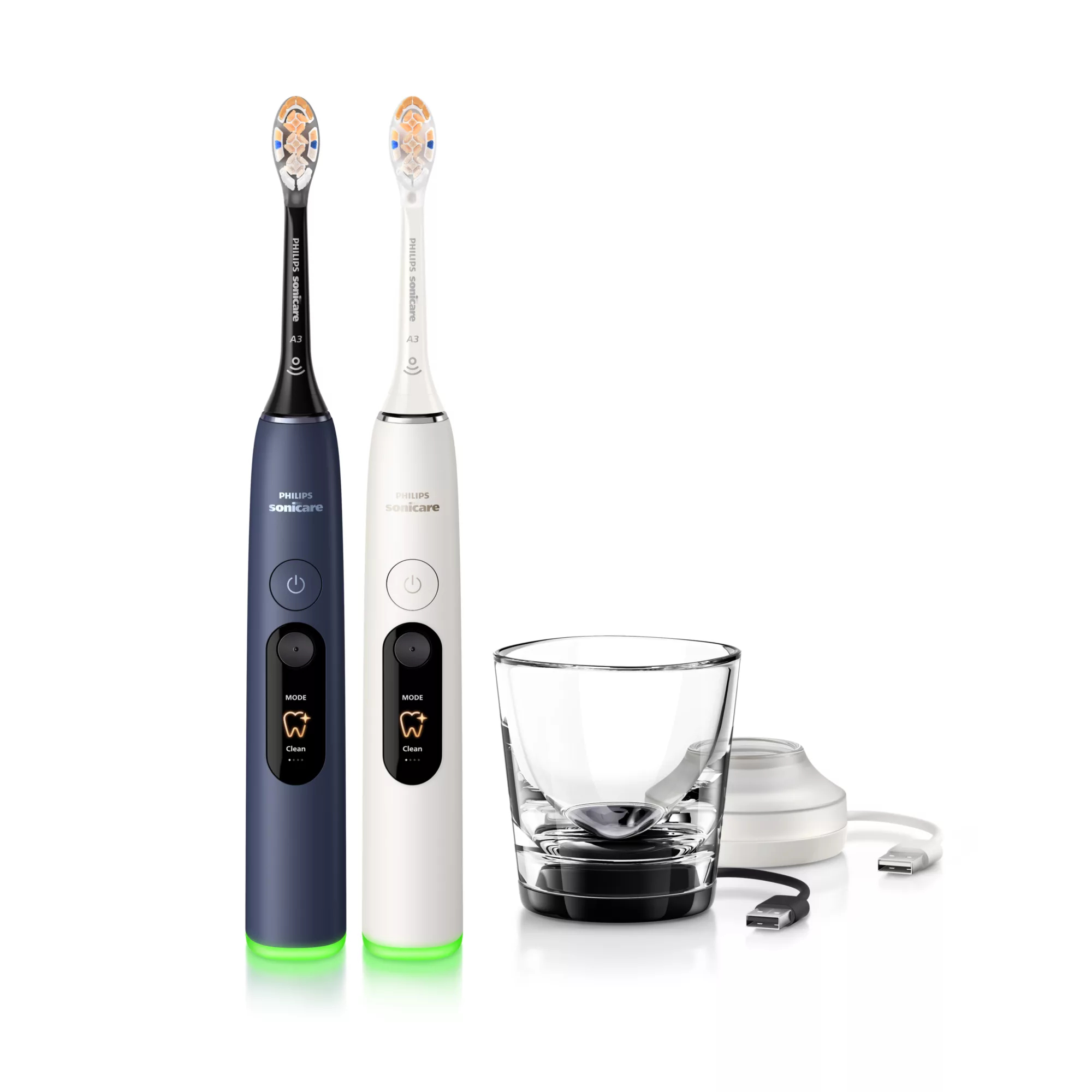 Philips HX8596/22 electric toothbrush Adult Sonic toothbrush White, Blue – image 1