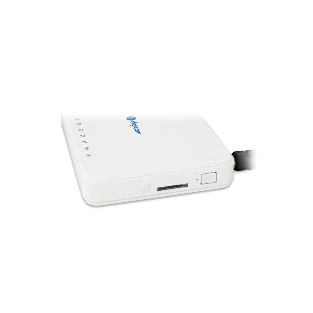 Digicom 8E4615 wired router Fast Ethernet Black, White – image 2