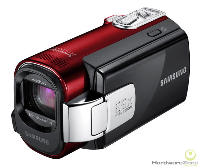 Samsung SMX-F44RN camcorder CCD Red