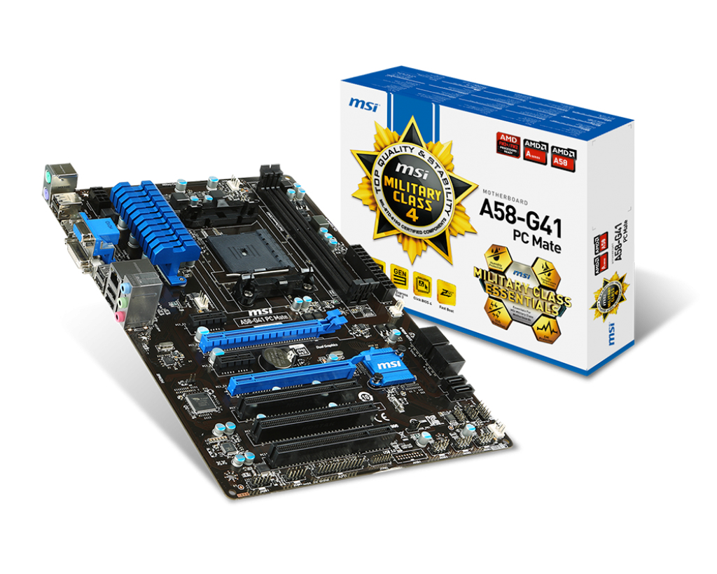 MSI A58-G41 PC Mate