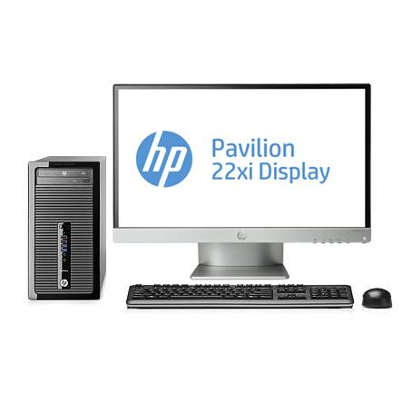 HP 400 G1 MT + Pavilion 22xi – image 1