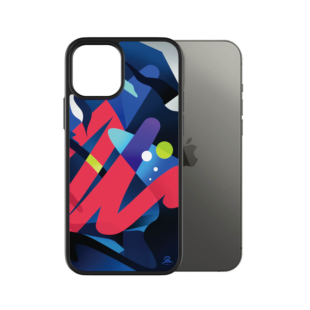 PanzerGlass ® ClearCase™ iPhone 12 | 12 Pro - Mikael B Limited Artist Edition – image 2