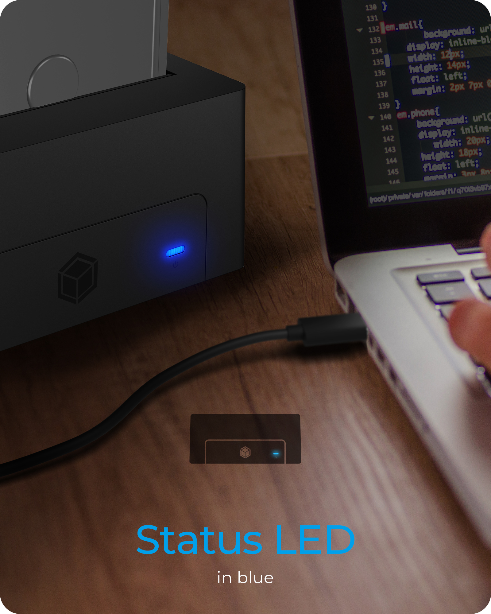 ICY BOX IB-1121-U3 USB 3.2 Gen 1 (3.1 Gen 1) Type-A Black – image 8