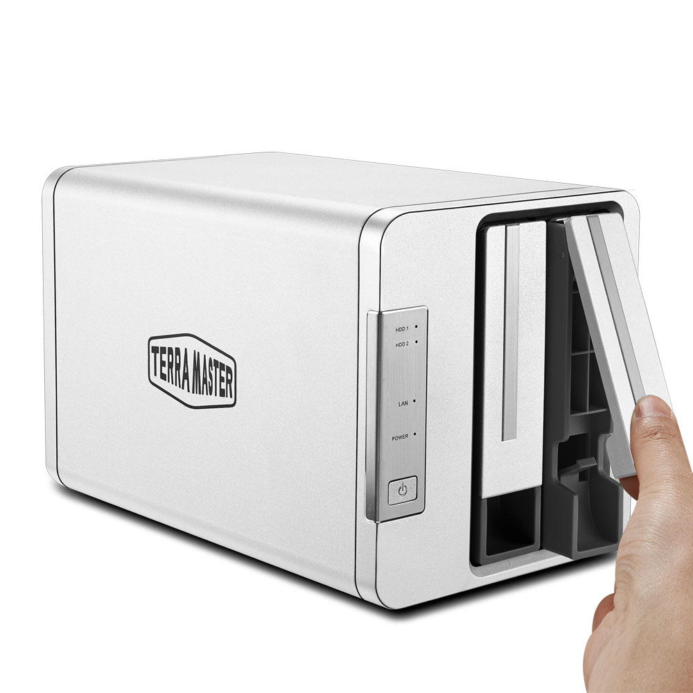 TerraMaster F2-210 NAS/storage server Desktop Realtek RTD1296 – image 5