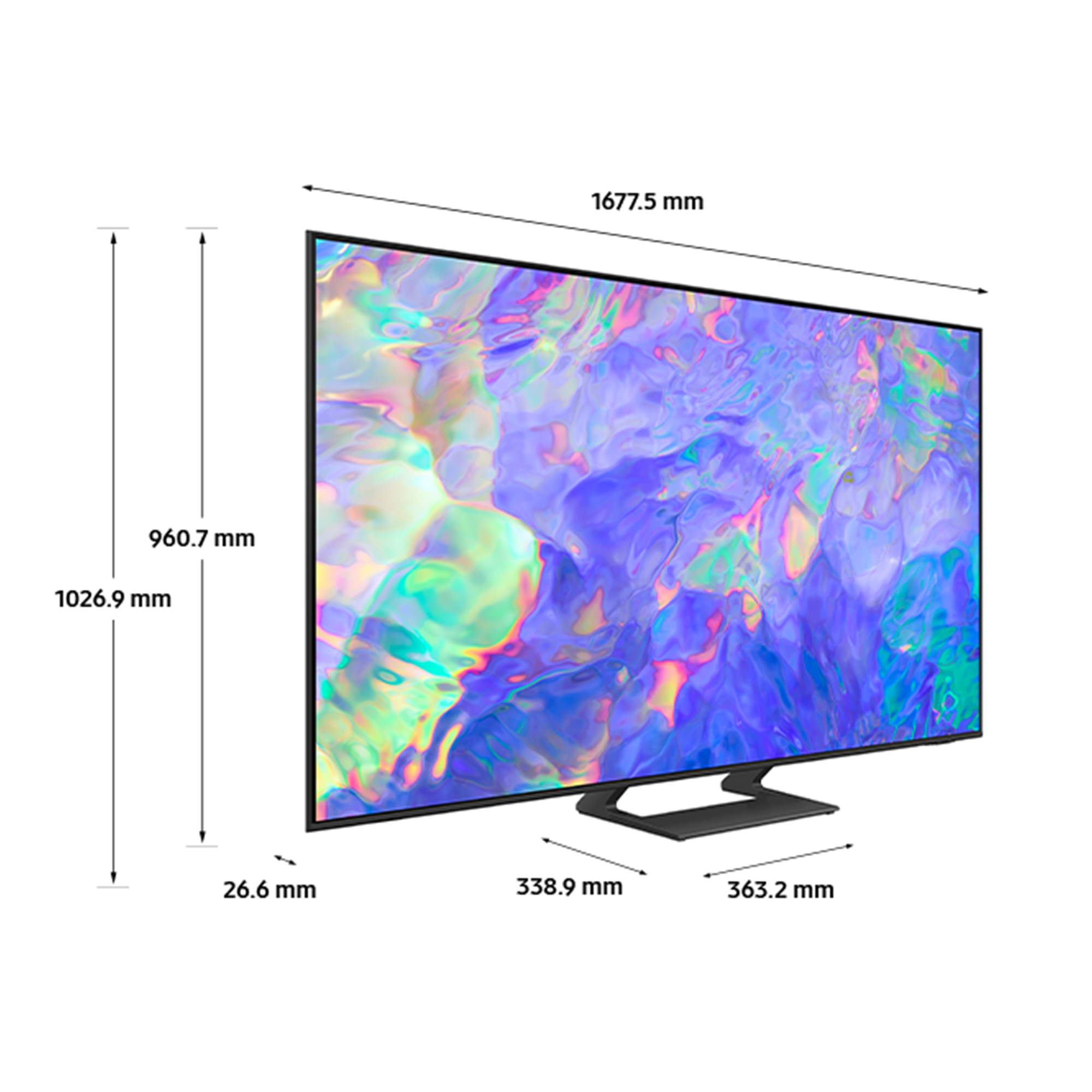 Samsung UE75CU8500KXXU TV – image 2