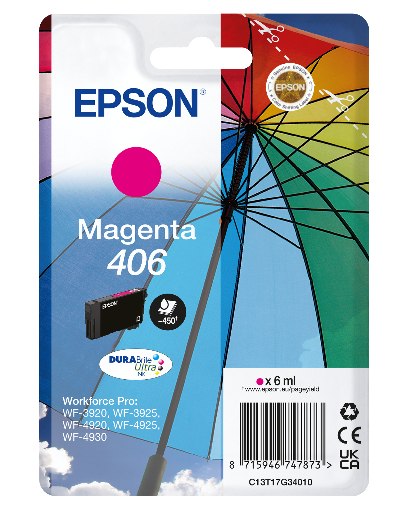 Epson Sglpack MG 406 Umbrella DURABrite Ultra – image 1