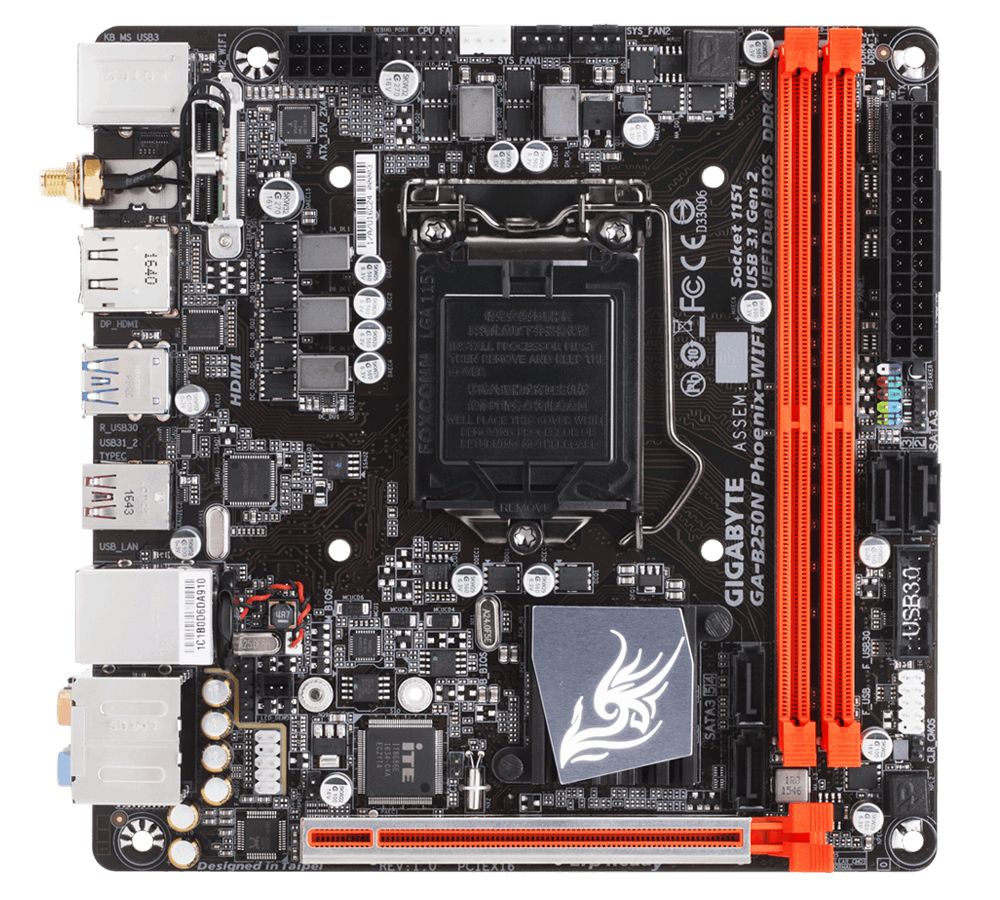 GIGABYTE GA-B250N-Phoenix WIFI – image 4