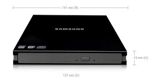 Samsung SE-S084B optical disc drive Black – image 2