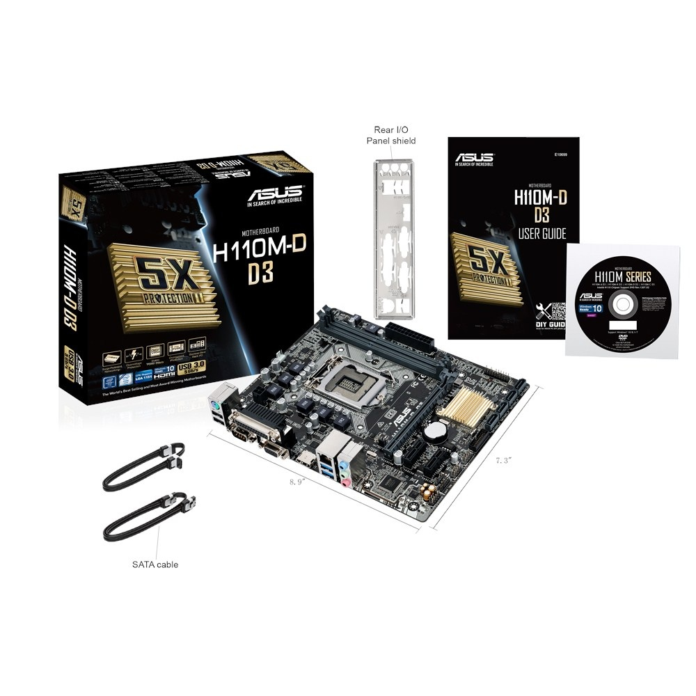 ASUS H110M-D D3